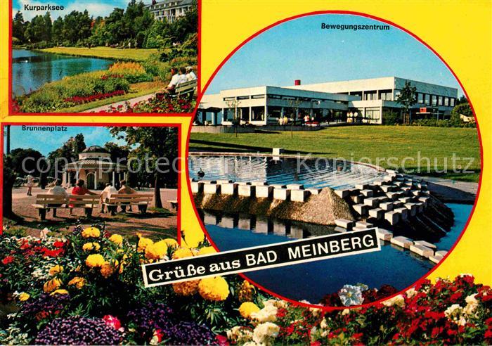 Bad Meinberg Kurparksee Bewegungszentrum Brunnenplatz