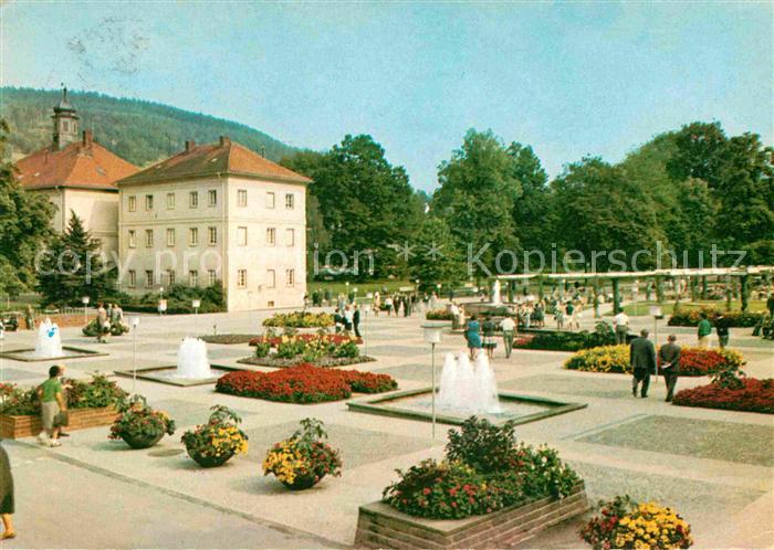 Bad Orb Neue Kuranlagen Springbrunnen Herzheilbad