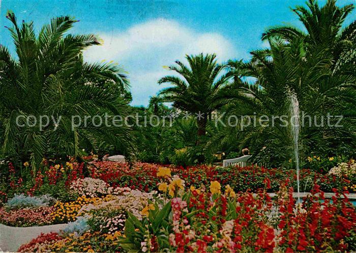 Bad Pyrmont Partie im Palmengarten Kurpark