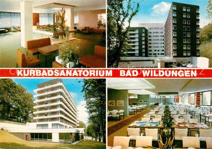 Bad Wildungen Kurbadsanatorium Foyer Speisesaal