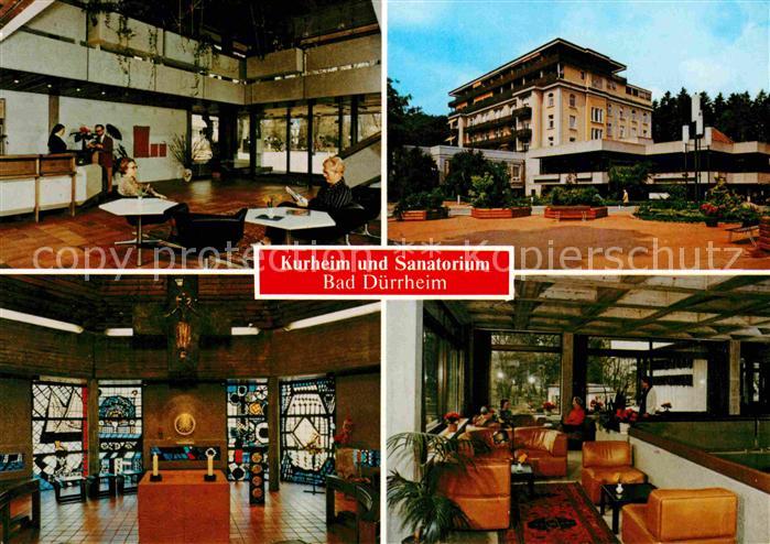 Bad Duerrheim Kurheim und Sanatorium Bleiglasfenster