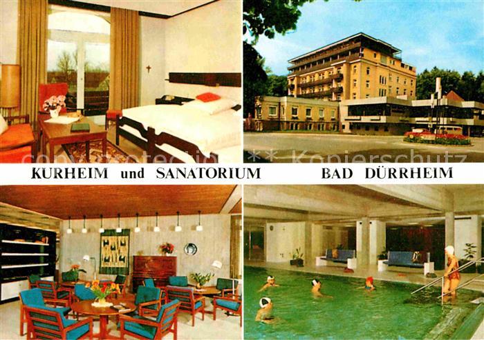 Bad Duerrheim Kurheim und Sanatorium Aufenthaltsraum Hallenbad