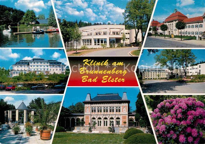Bad Elster Klinik am Brunnenberg Albertbad Kurhaus Moritzquelle Rhododendron
