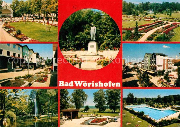 Bad Woerishofen Kneippheilbad Kurpark Denkmal Freibad