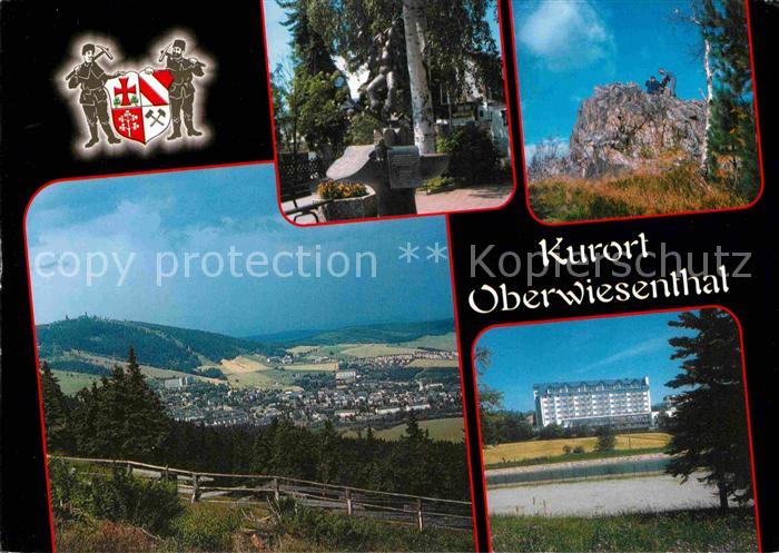 Oberwiesenthal Erzgebirge Panorama Kurort Hoechstgelegene Stadt Deutschlands Fel
