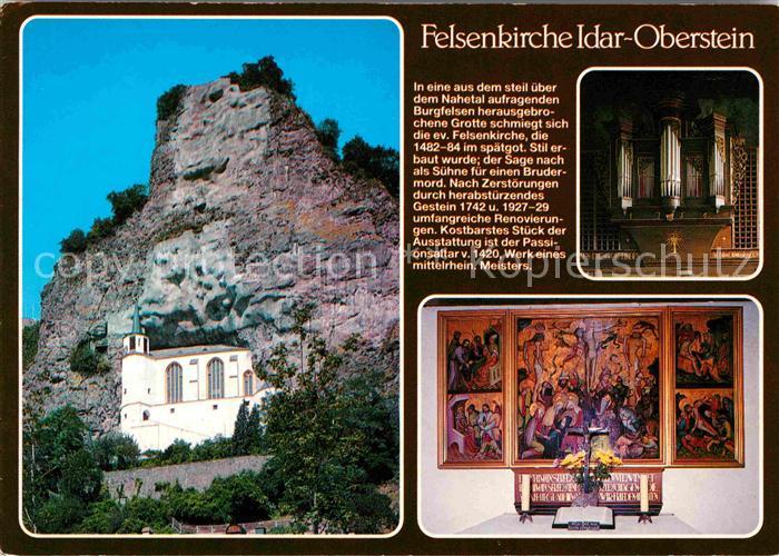 Idar-Oberstein Felsenkirche Stadt der Edelsteine