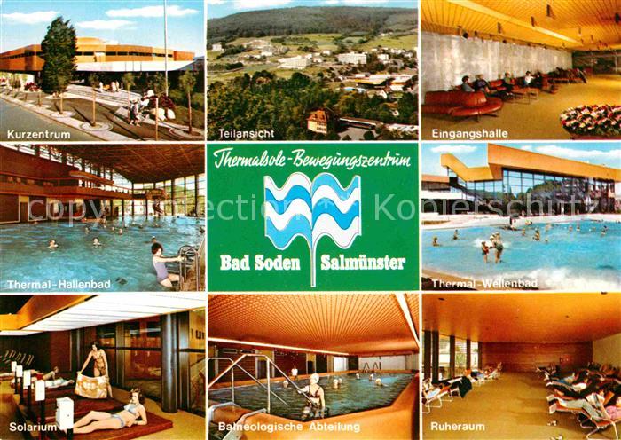 Salmuenster Bad Soden Kurzentrum Thermalsole Bewegungszentrum