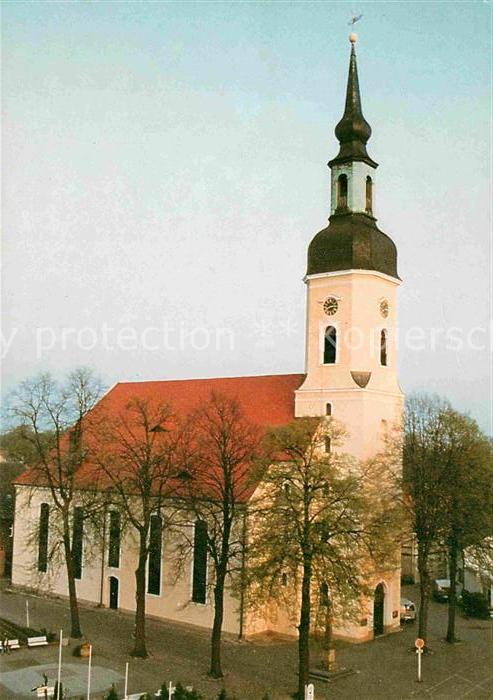 Luebbenau Spreewald Protestantische Nikolaikirche Baudenkmal Dresdner Barock 18.