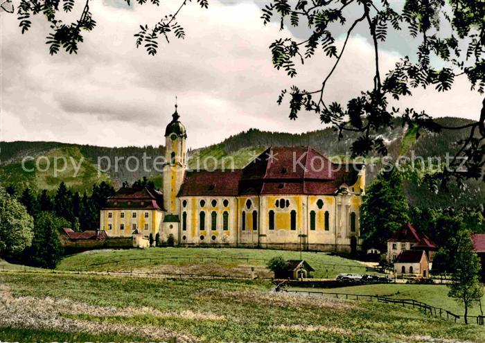 Wies Steingaden Die Wies Wallfahrtskirche Erbauer Dominikus Zimmermann 18. Jhdt.