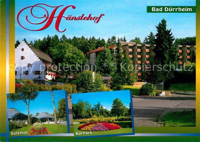 Bad Duerrheim Haenslehof Kureinrichtung fuer Mutter und Kind Solemar Kurpark