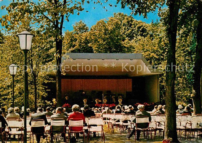 Bad Pyrmont Musikpavillon im Kurpark Konzert