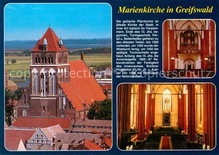 Greifswald Marienkirche Universitaetsstadt