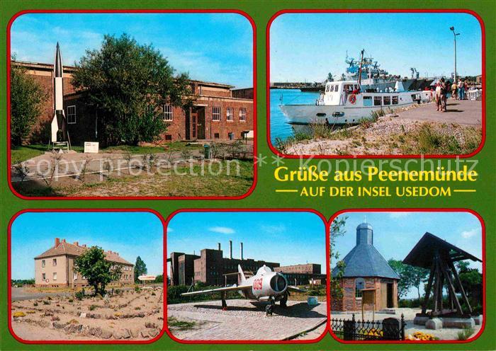Peenemuende Insel Usedom Rakete Flugzeug Museum Gustav Adolf Gedaechtniskapelle
