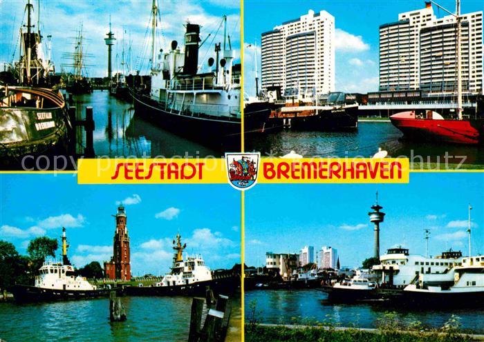 Bremerhaven Museum Schiffe Radarturm Columbus Center Leuchtturm Weser Faehren