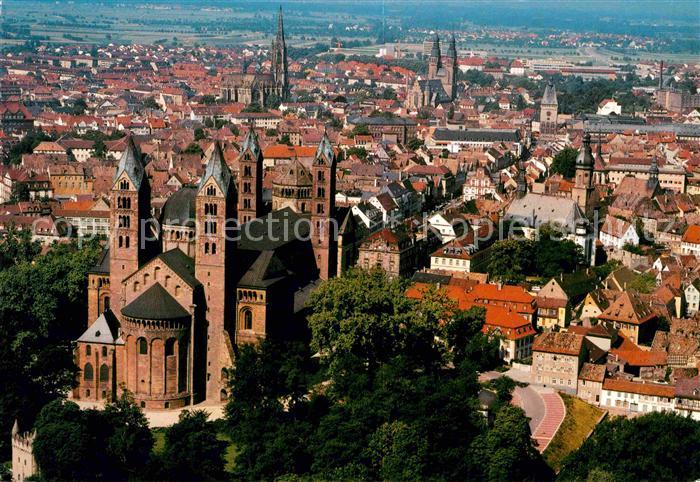Speyer Rhein Stadtbild mit Kaiserdom