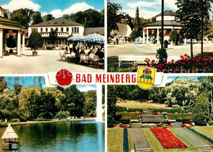 Bad Meinberg Moorheilbad Kurhaus Pavillon Schwanenteich Park