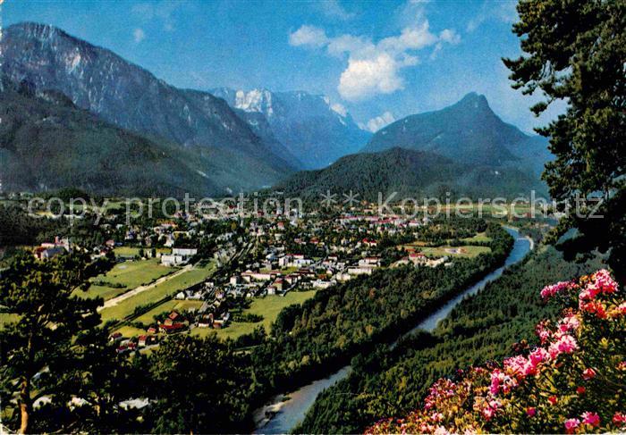 Bad Reichenhall Gesamtansicht mit Alpenpanorama