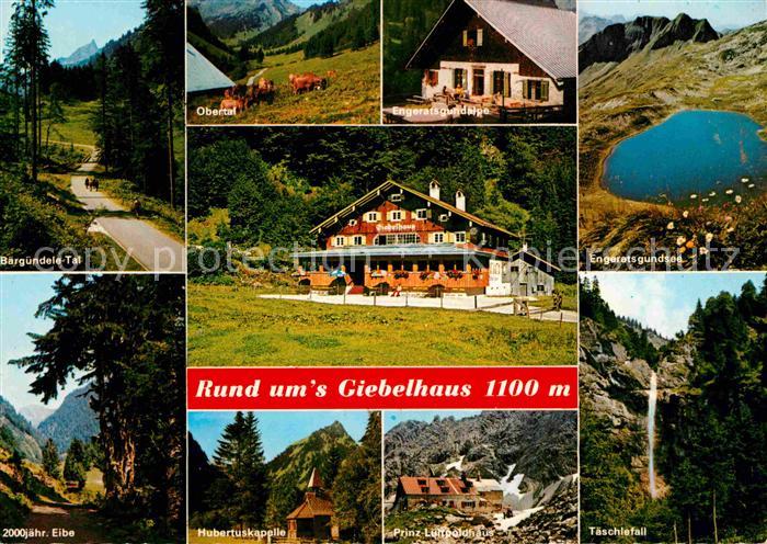 Bad Hindelang Rund um's Giebelhaus Baerguendeletal 2000jaehrige Eibe Obertal Ber