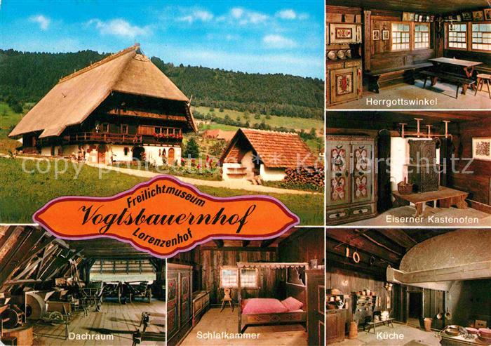 Gutach Schwarzwald Schwarzwaelder Freilichtmuseum Vogtsbauernhof Lorenzenhof 16.