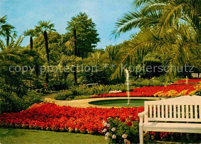 Bad Pyrmont Palmengarten Kurpark