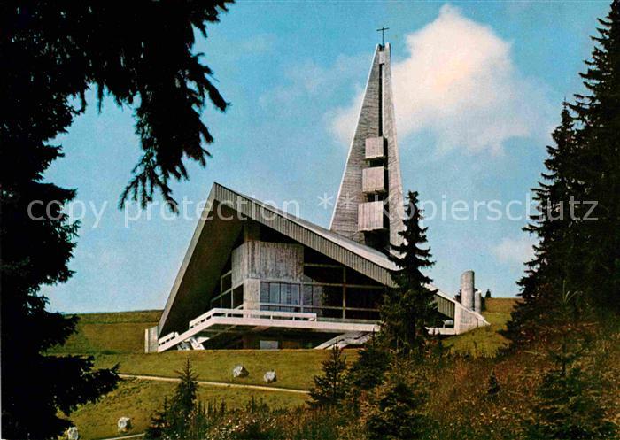 Feldberg Schwarzwald Kirche der Verklaerung Christi Architekt Rainer Disse