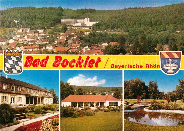 Bad Bocklet Staerkste Stahlquelle Deutschlands Kurklinik Kurhaus Park