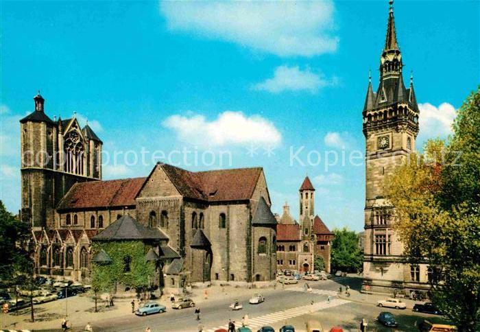BRAUNSCHWEIG  CITY Dom und Rathaus
