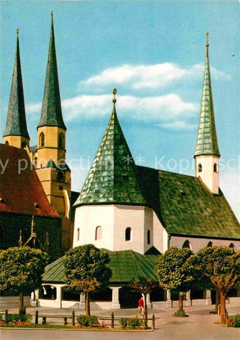 Altoetting Wallfahrtsort Gnadenkapelle und Stiftskirche