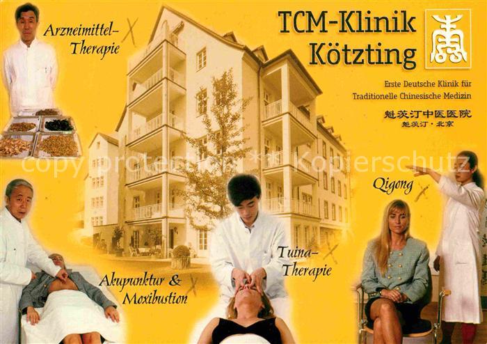 Koetzting TCM Klinik verschiedene Therapien