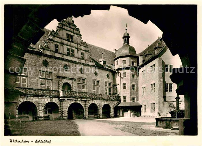 Weikersheim Schlosshof