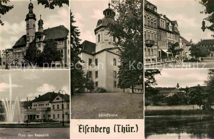 Eisenberg Thueringen An der Butte Schlosskirche %ra