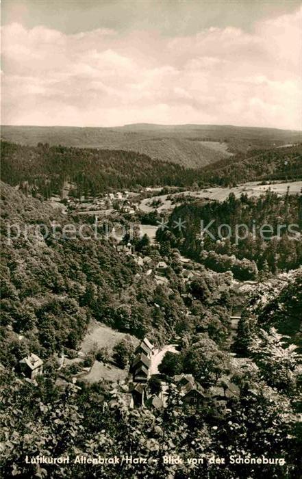 Altenbrak Harz Blick von der Schoeneburg
