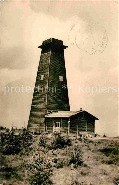 Masserberg Rennsteig-Warte mit Hartungsklause