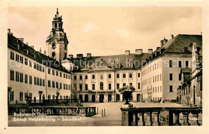 Rudolstadt Schloss Heidecksburg Schlosshof