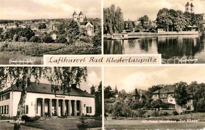 Bad Klosterlausnitz Klosterteich Hotel Waldhaus Zur Koeppe Moorbad