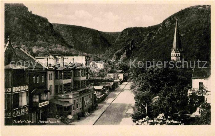 Thale Harz Hubertusstrasse