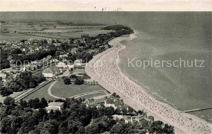 Travemuende Ostseebad Fliegeraufnahme
