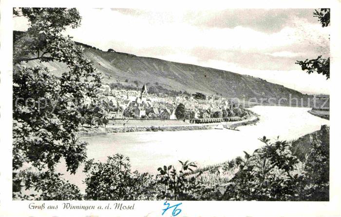 Winningen Mosel Moselpartie