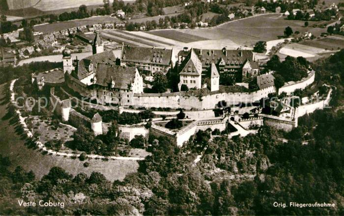 Coburg Fliegeraufnahme Veste