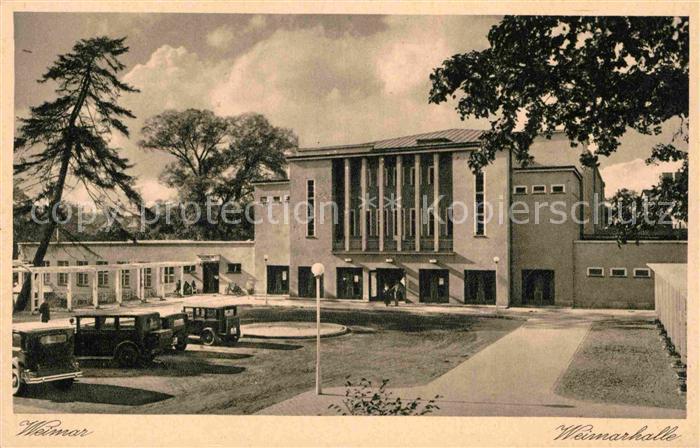 Weimar Thueringen Weimarhalle