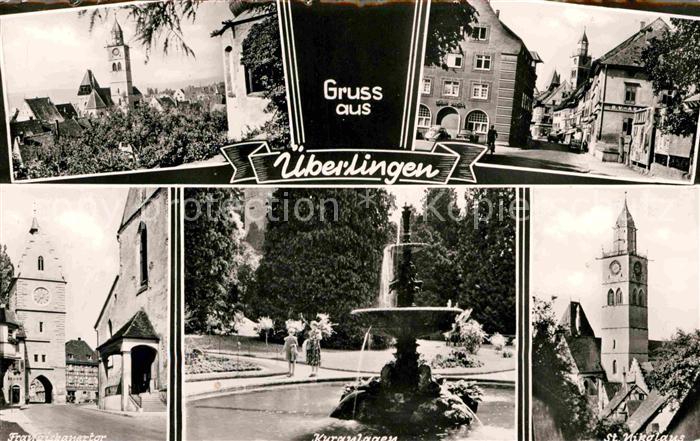 ueberlingen Bodensee Franziskaner Tor Kuranlagen St. Nikolaus