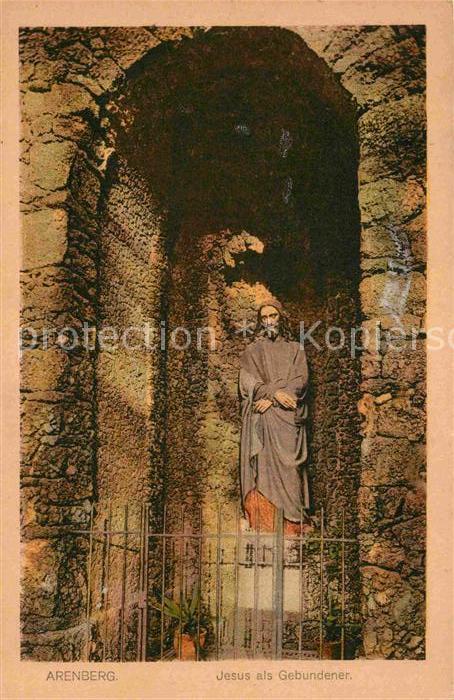 Arenberg Koblenz Jesus als Gebundener