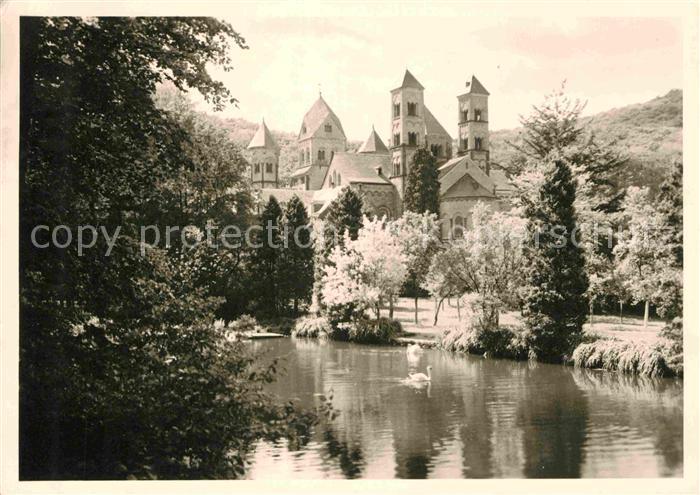 Maria Laach Glees Abteikirche Schwanenweiher