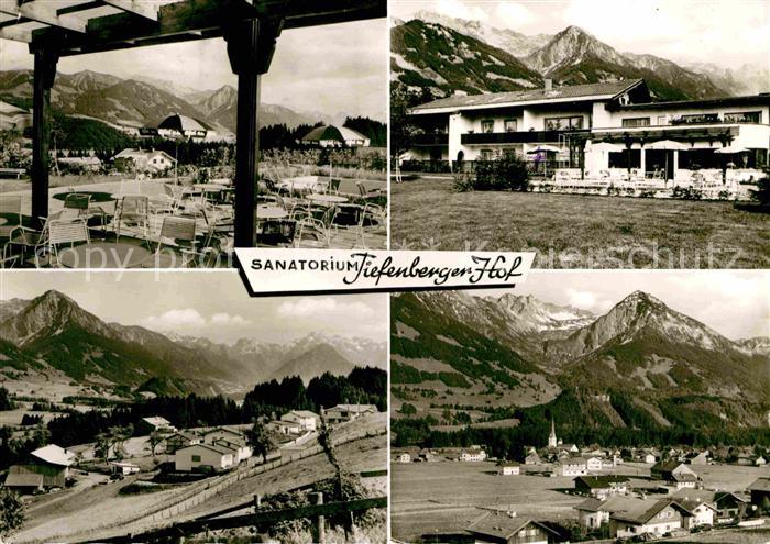 Sonthofen Oberallgaeu Sanatorium Tiefenberger Hof