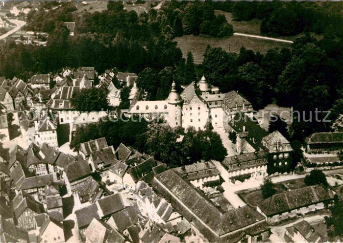 Laubach Hessen Fliegeraufnahme Schloss