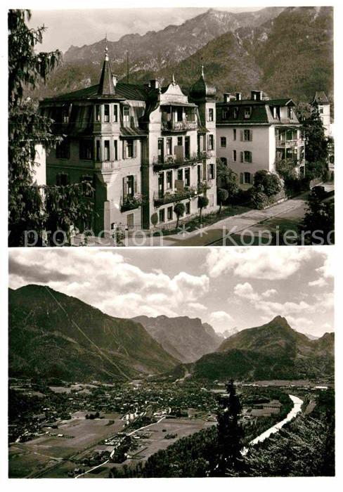 Bad Reichenhall Fremdenheim Rein Fliegeraufnahme