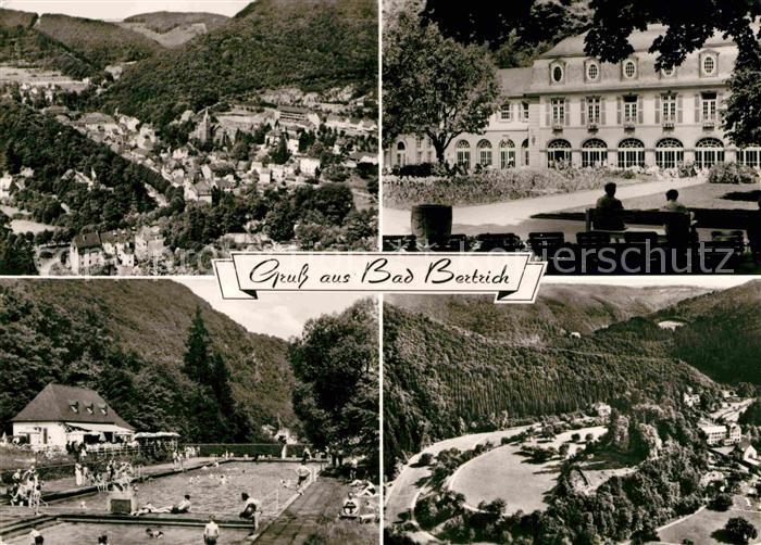 Bad Bertrich Freibad Fliegeraufnahme