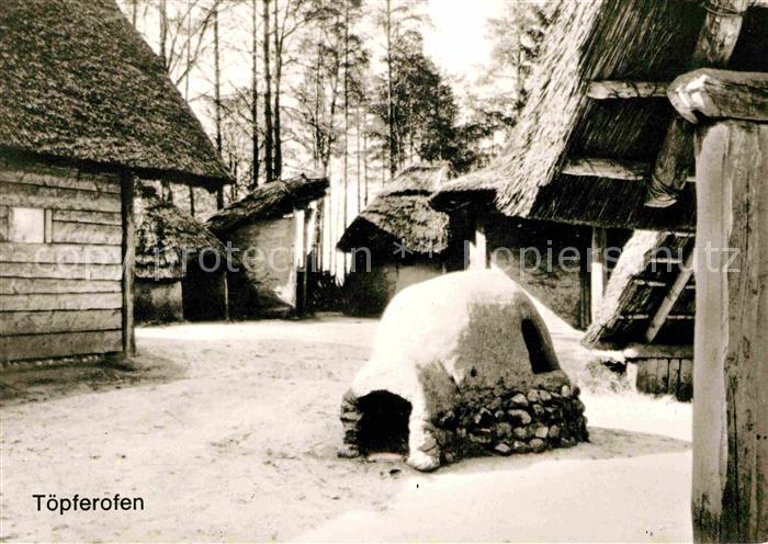 Oerlinghausen Toepferofen Freilichtmuseum Germanengehoeft