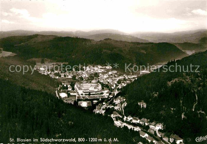 St Blasien Fliegeraufnahme