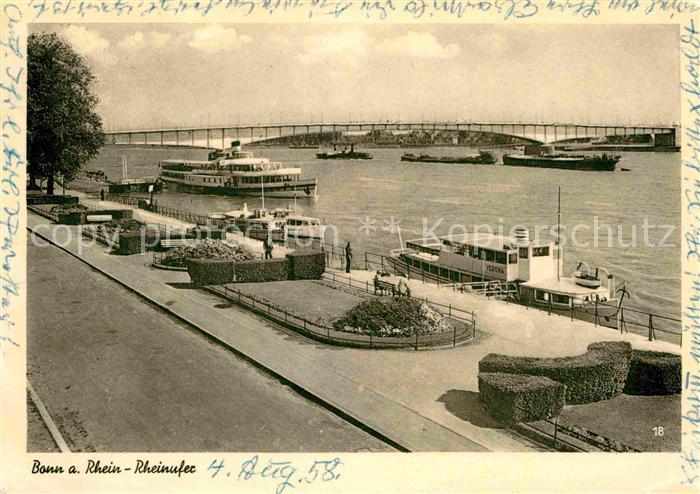 Bonn Rhein Rheinufer